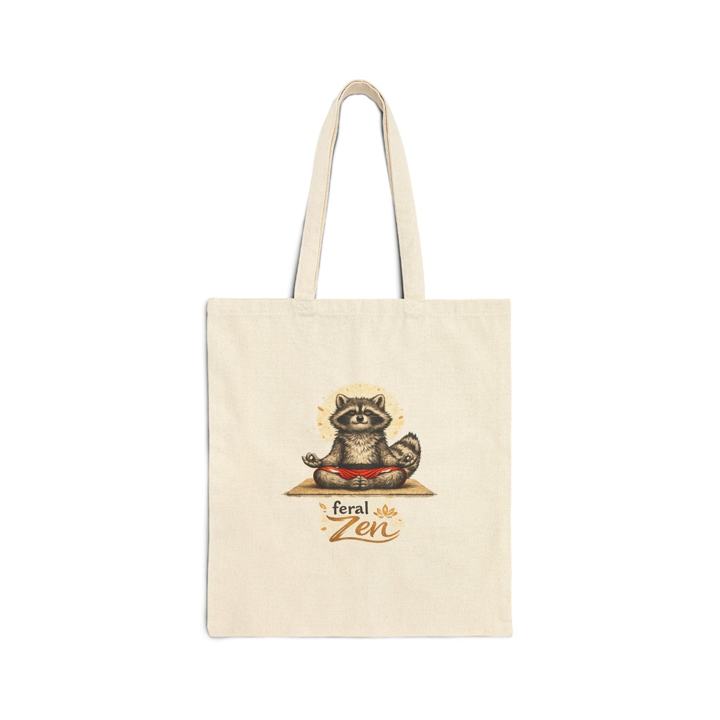 Feral Zen Canvas Tote Bag