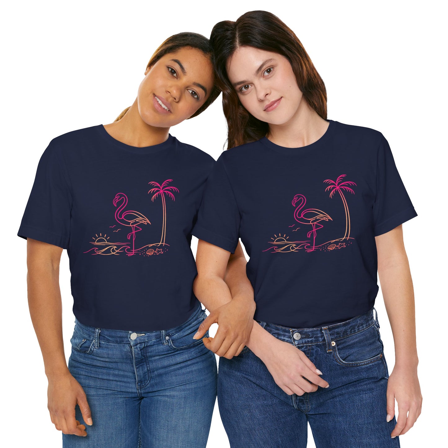 Flamingo Wild Lines T-Shirt