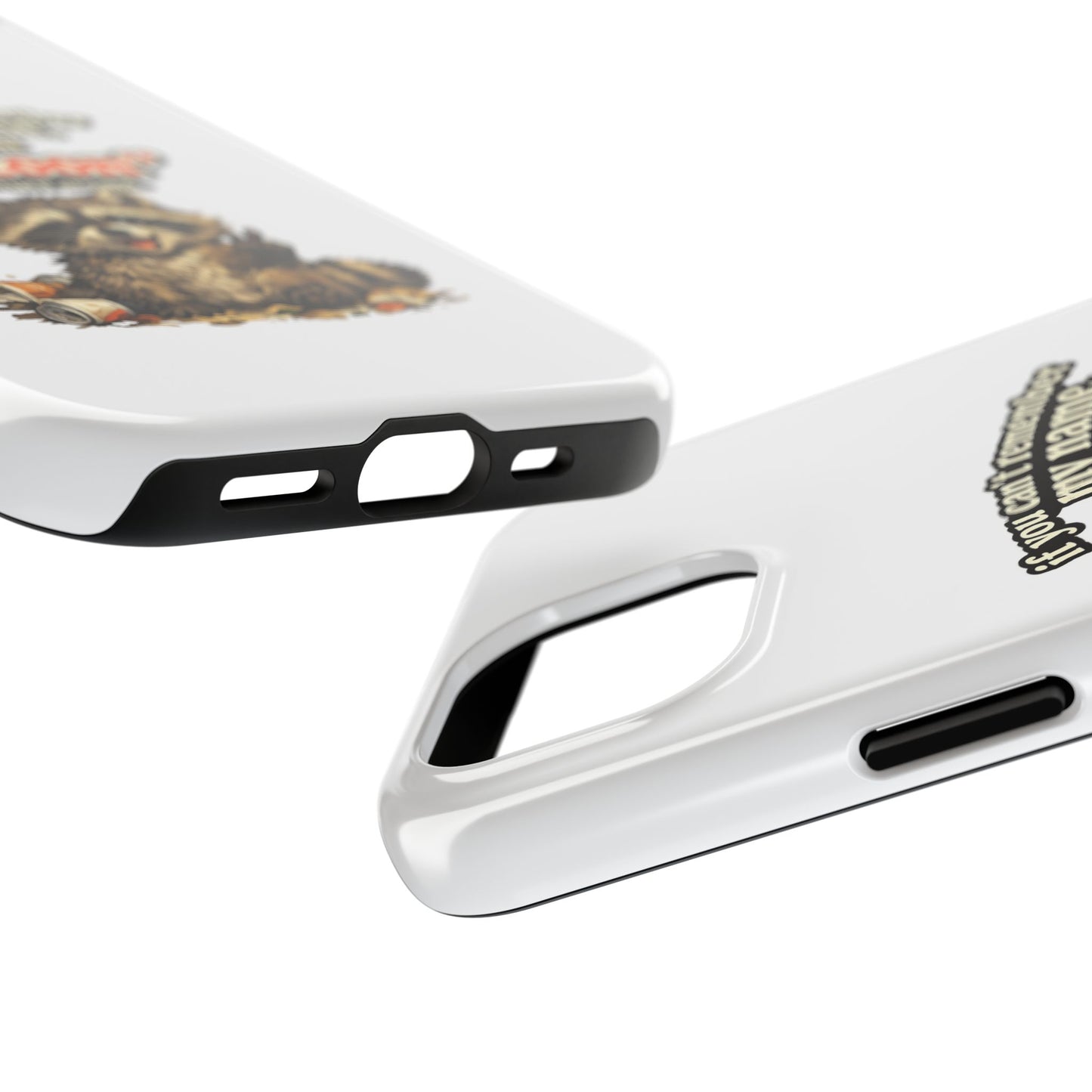 Yell Raccoon Phone Case — Tough & Cute Protective Phone Cover