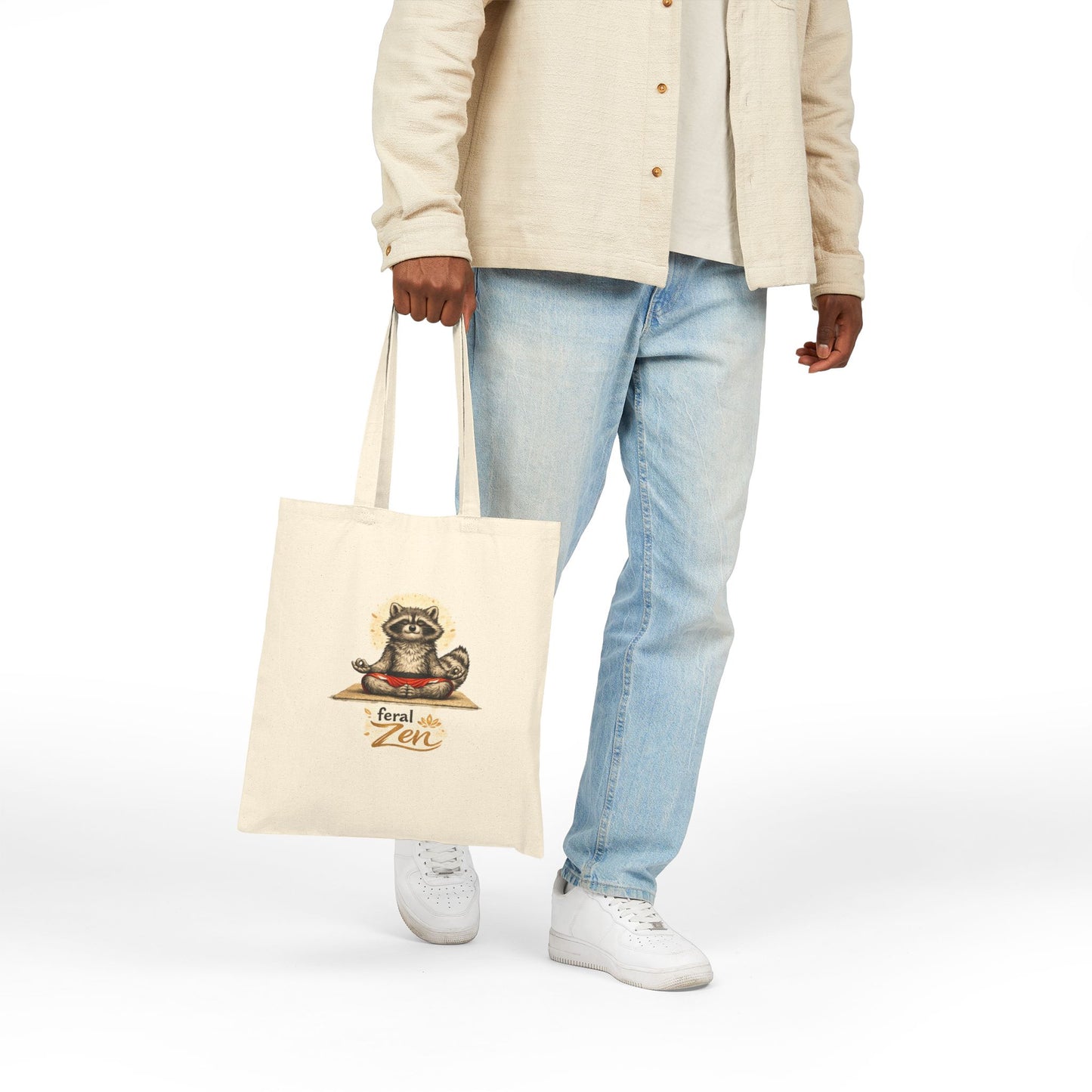 Feral Zen Canvas Tote Bag