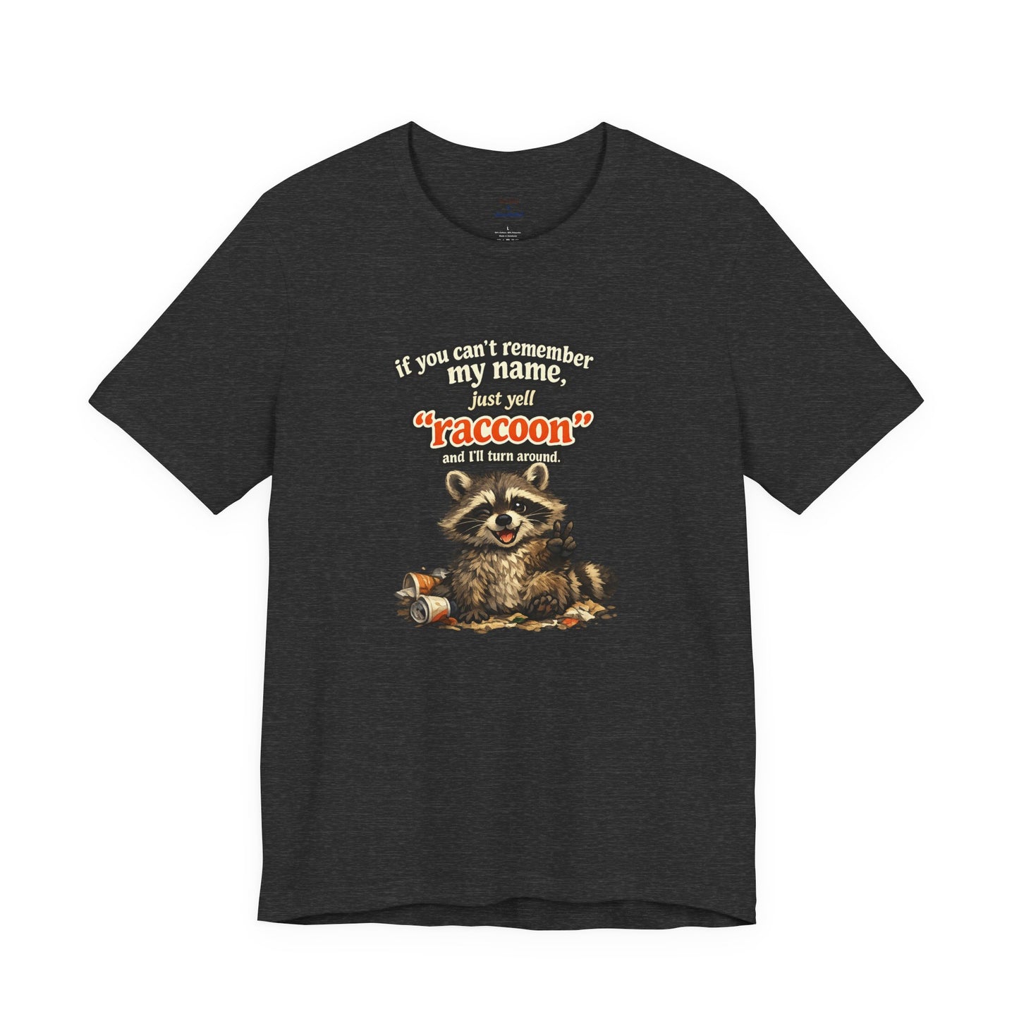 Yell Raccoon T-shirt