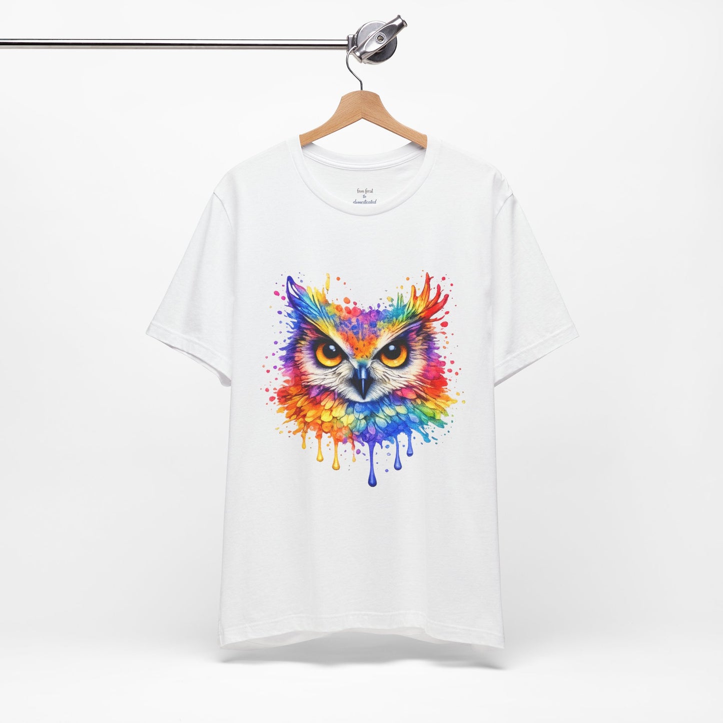 Watercolor Wildlife Owl T-Shirt