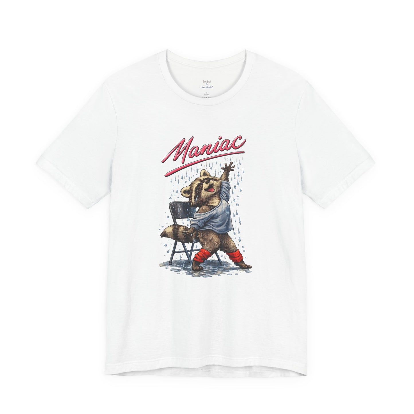 Maniac Raccoon T-shirt
