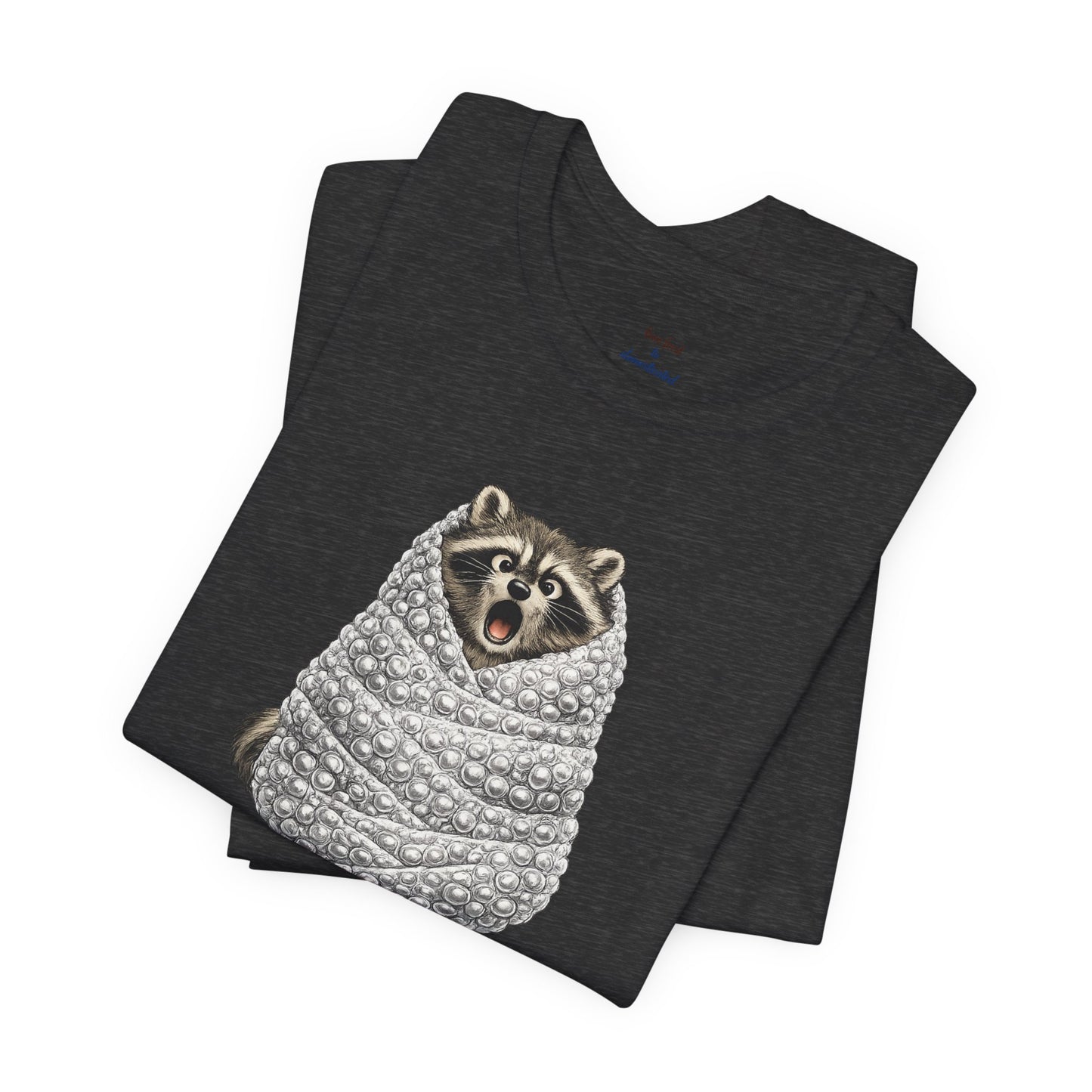 Bubble Wrapped Raccoon T-shirt