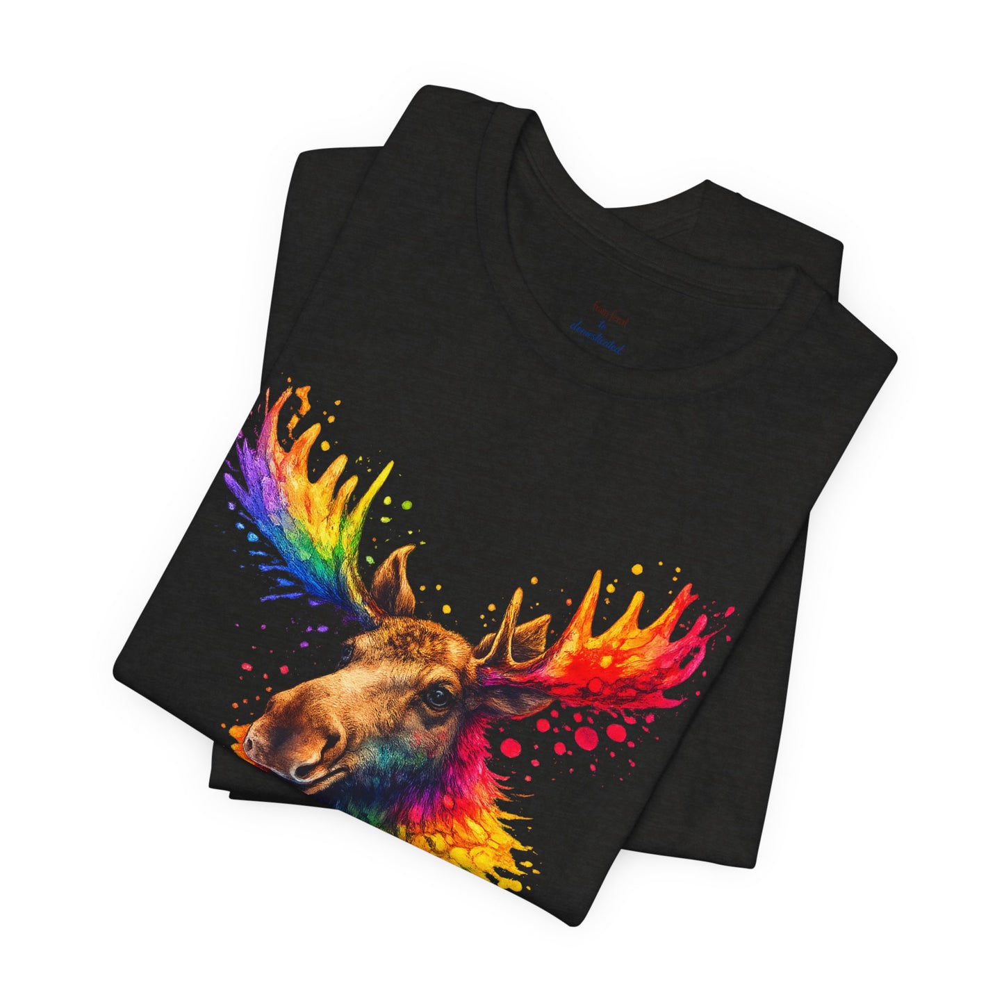 Watercolor Wildlife Moose T-Shirt