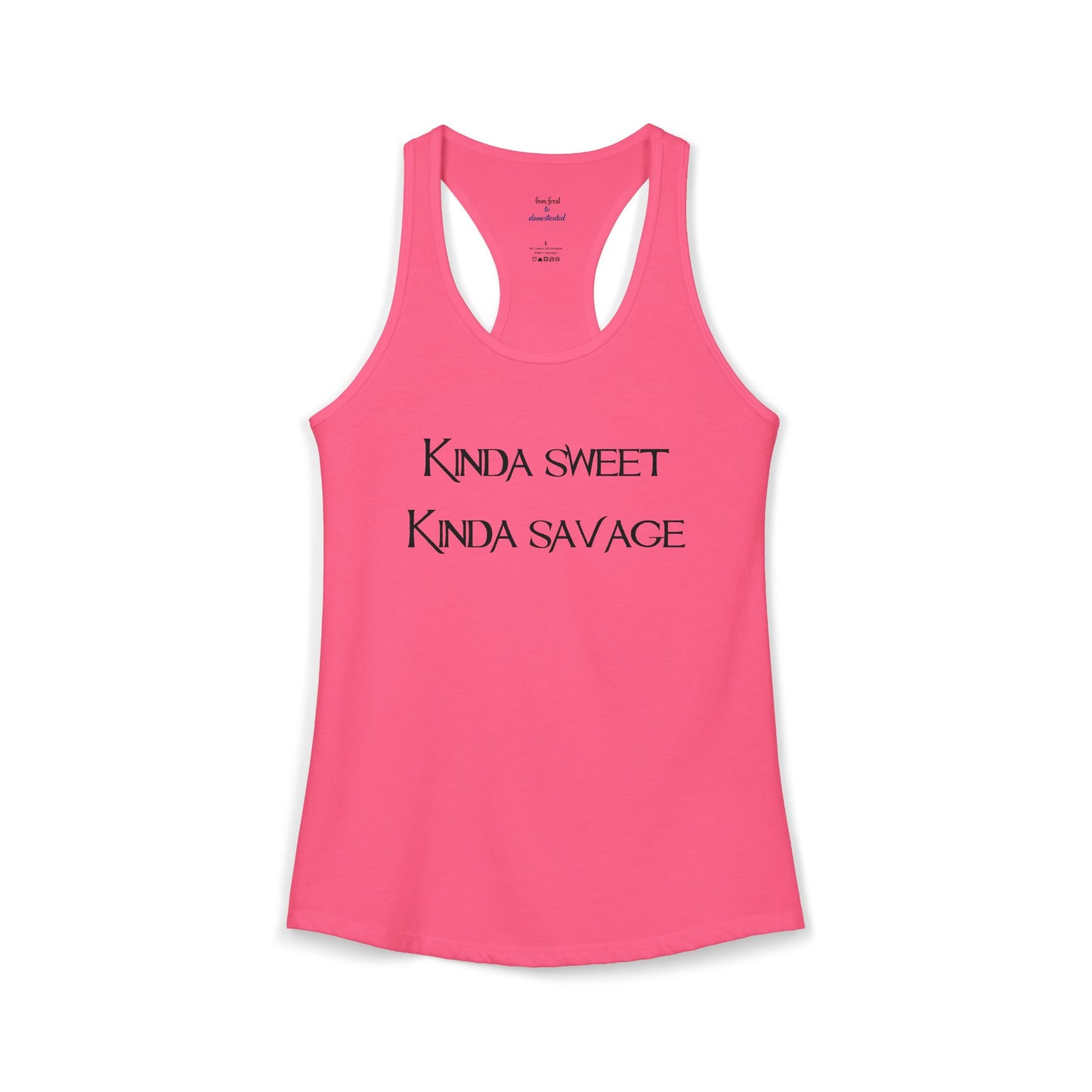 Kinda Both Racerback Tank