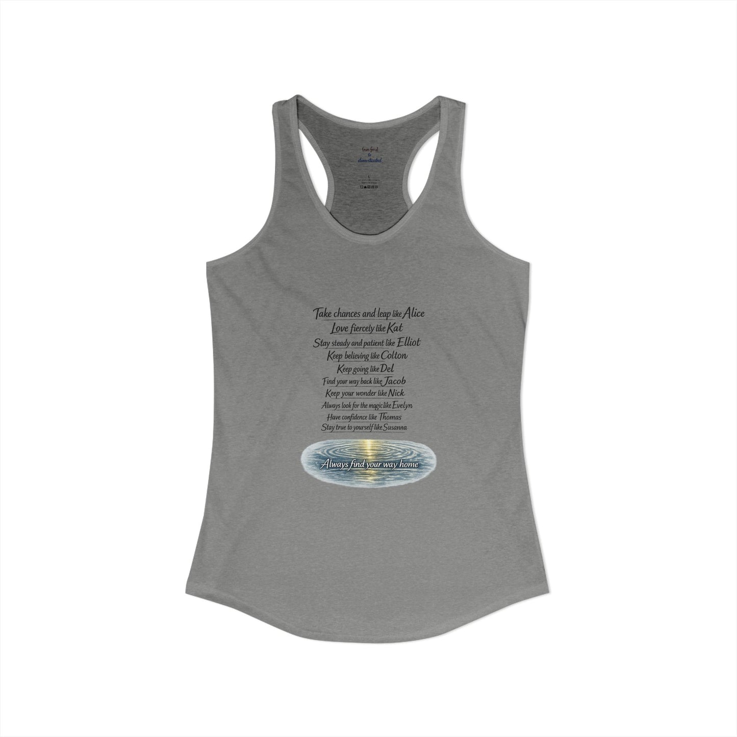 Find Your Way — Women's Racerback Tank