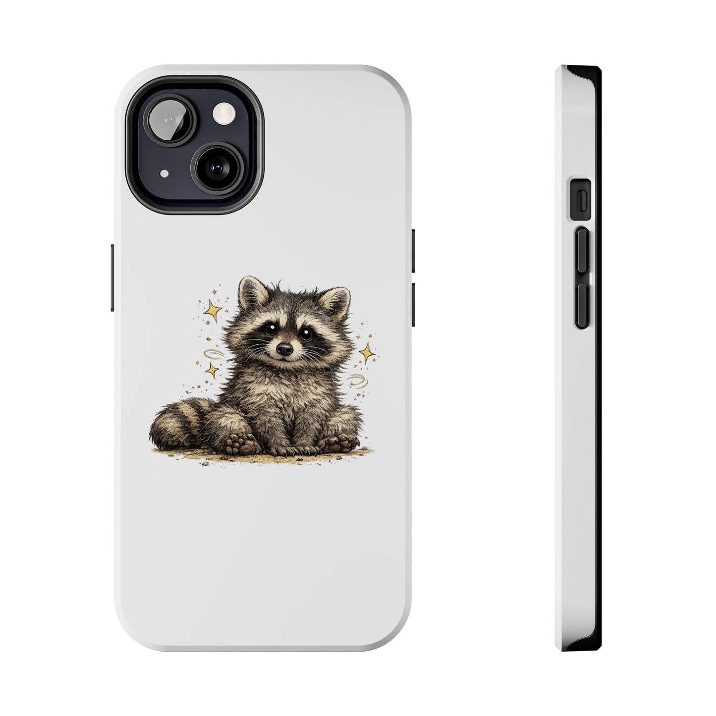 Sweet & Savage Raccoon Phone Case — Tough & Cute Protective Phone Cover