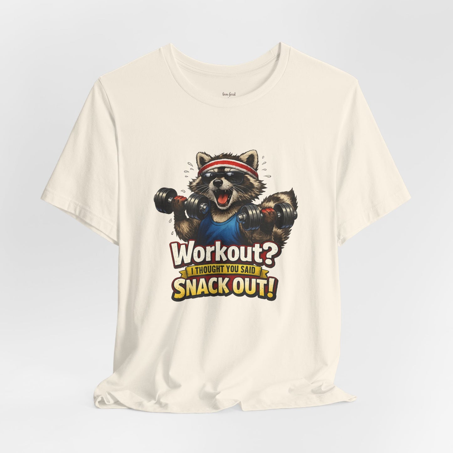Snack Out Raccoon T-shirt