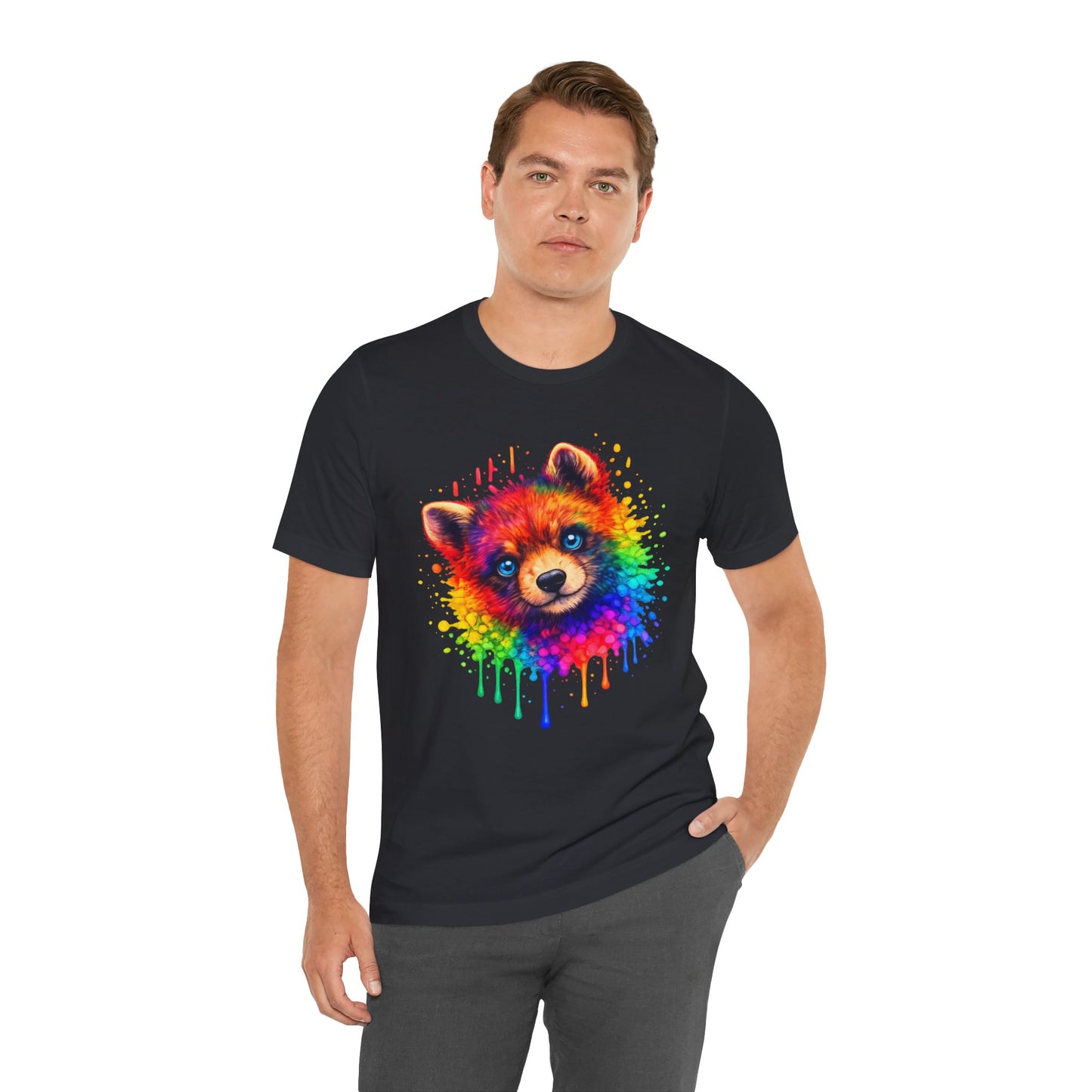 Watercolor Wildlife Bear Cub T-Shirt