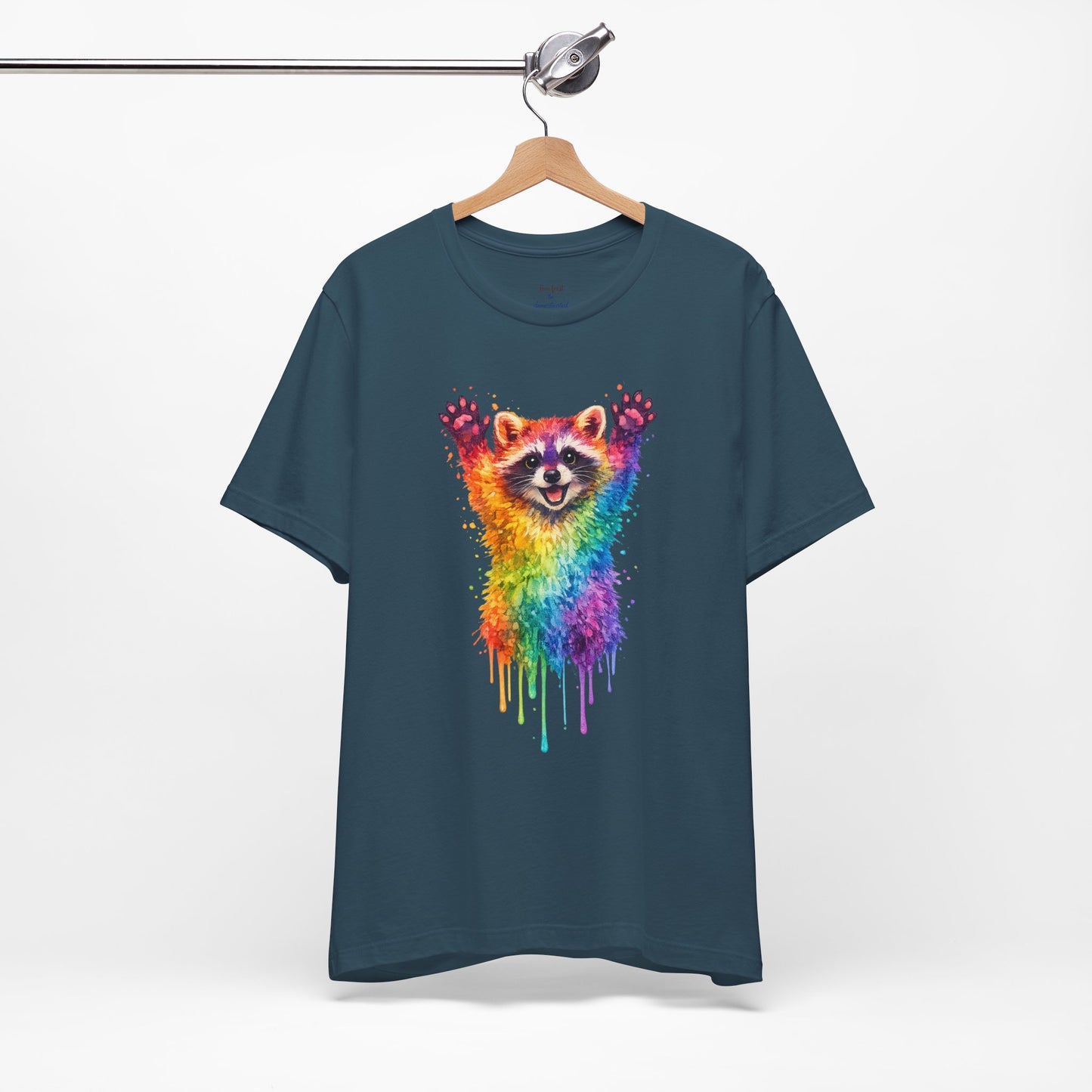 Watercolor Wildlife Raccoon T-Shirt