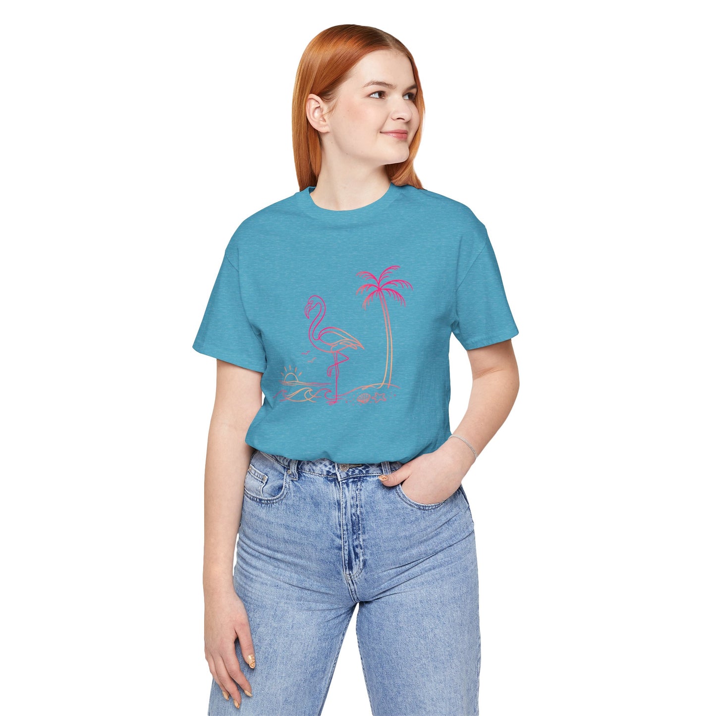 Flamingo Wild Lines T-Shirt