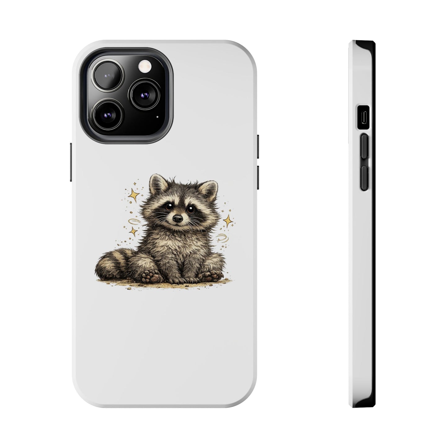 Sweet & Savage Raccoon Phone Case — Tough & Cute Protective Phone Cover