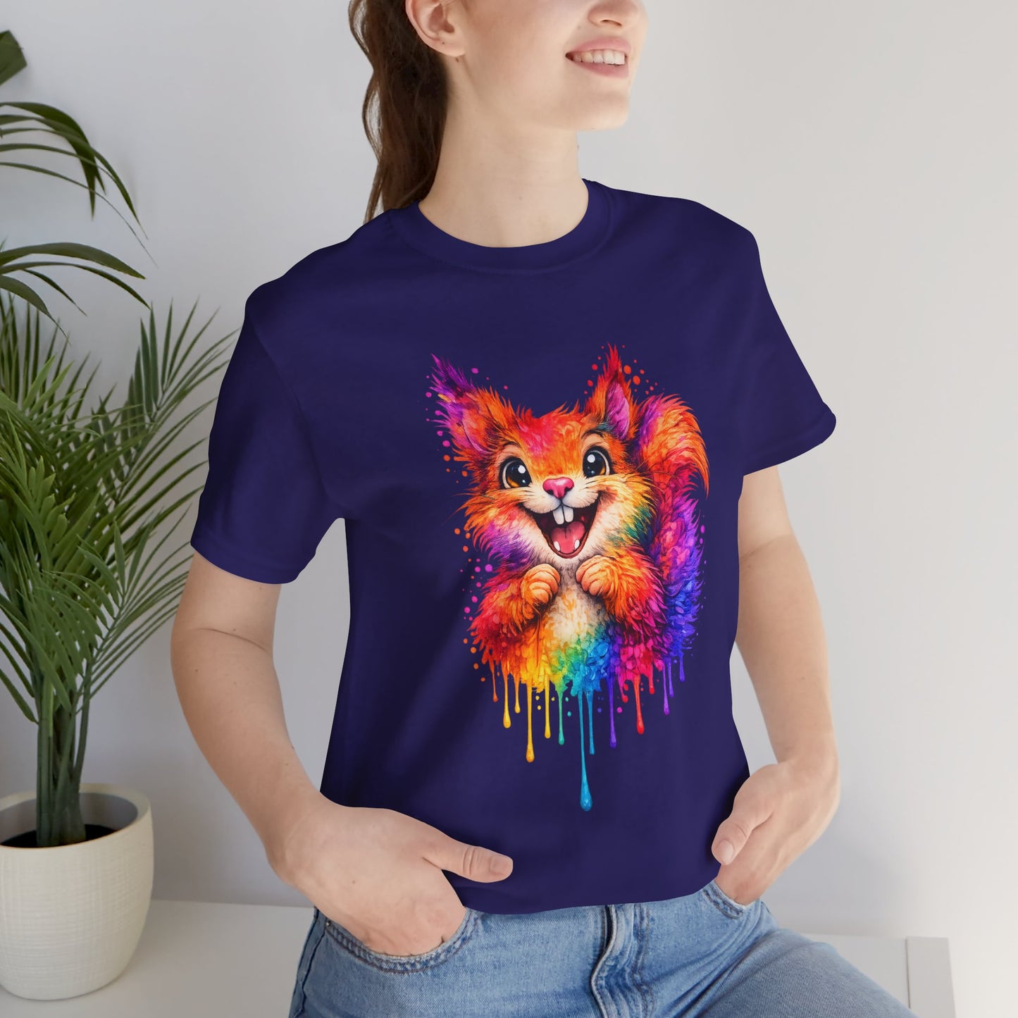 Watercolor Wildlife Squirrel T-Shirt