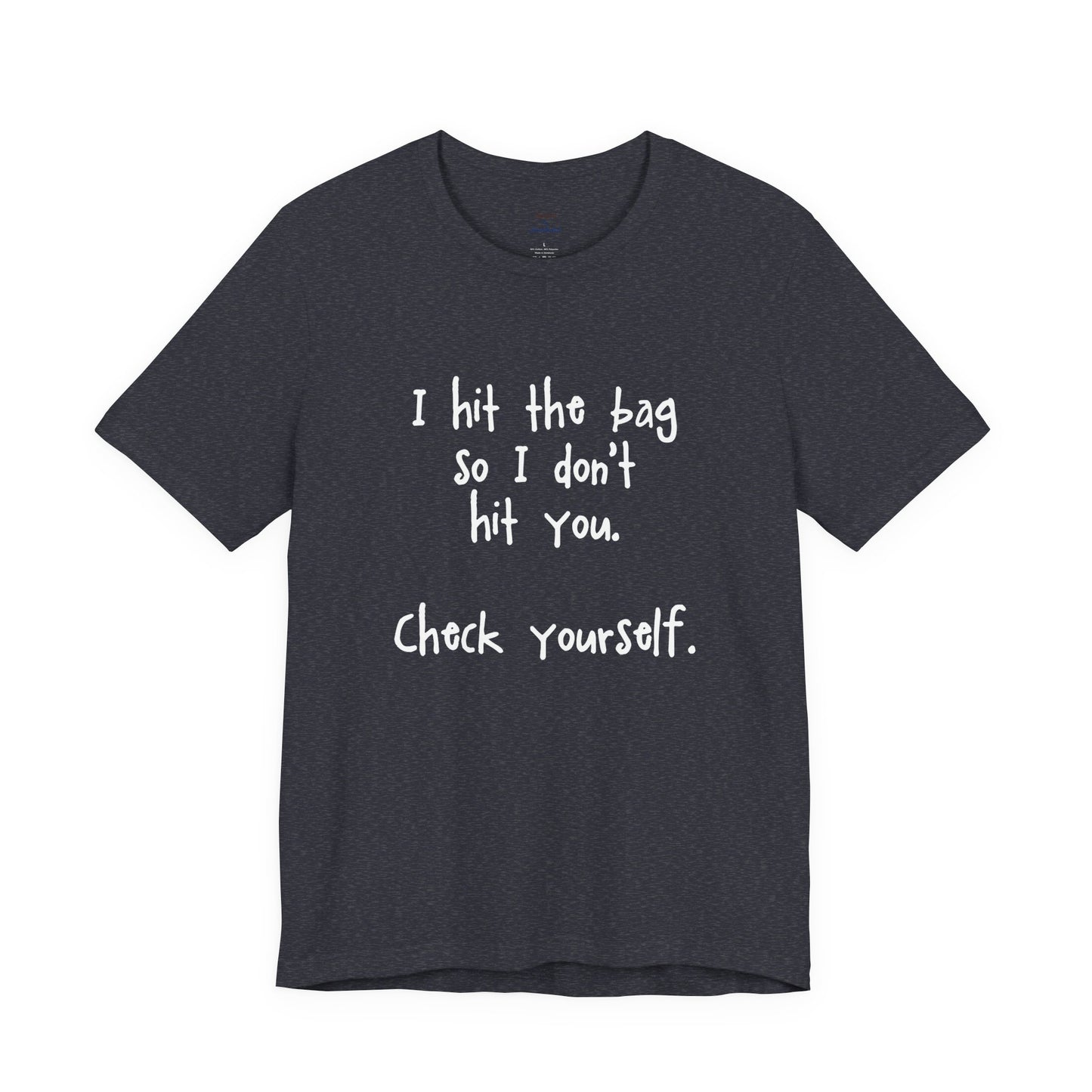 "Check Yourself" Kickboxing Tee
