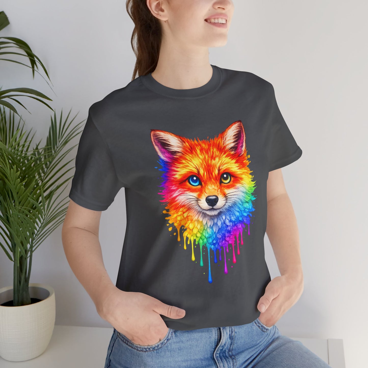 Watercolor Wildlife Fox T-Shirt