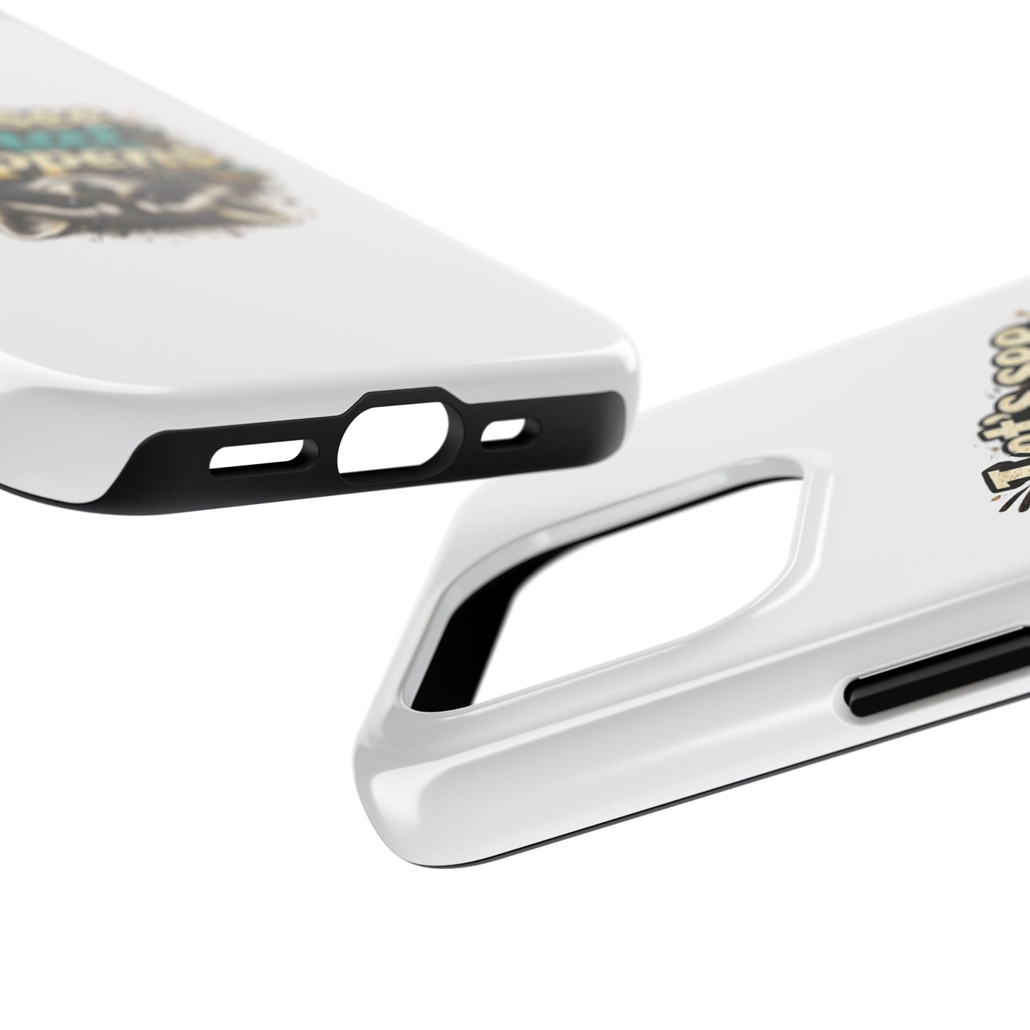 Let's See What Happens Raccoon Phone Case — Tough & Cute Protective Phone Cover