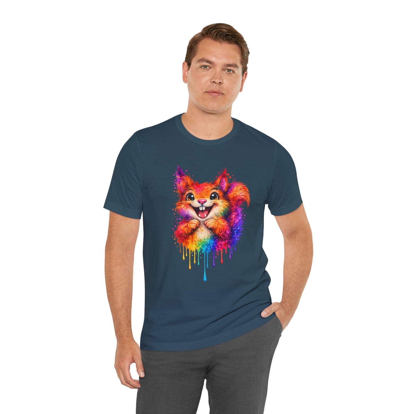 Watercolor Wildlife Squirrel T-Shirt