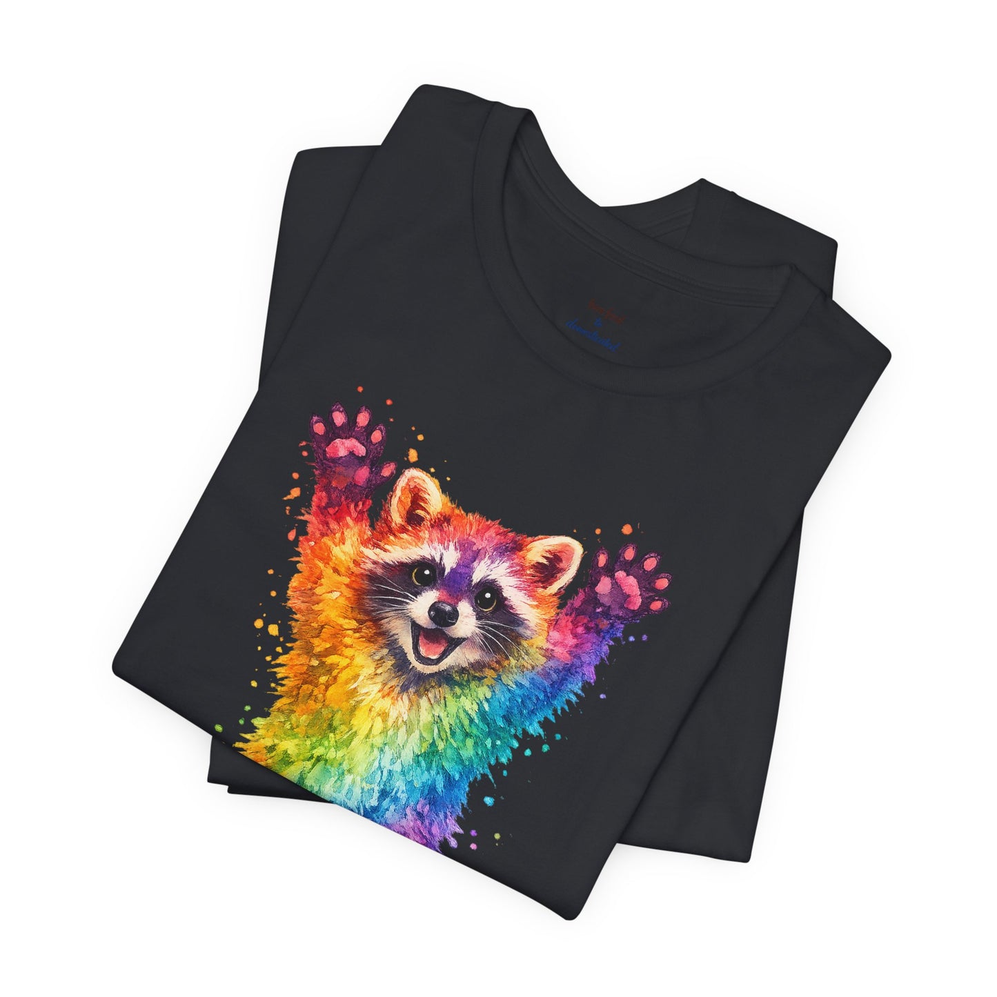 Watercolor Wildlife Raccoon T-Shirt