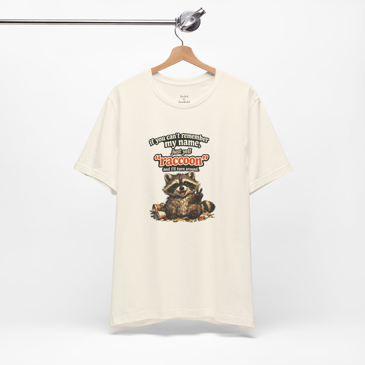 Yell Raccoon T-shirt