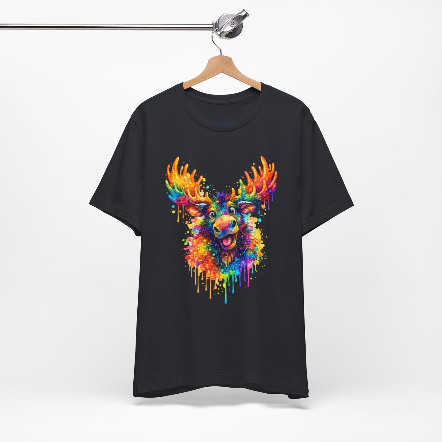 Watercolor Wildlife Moose T-Shirt