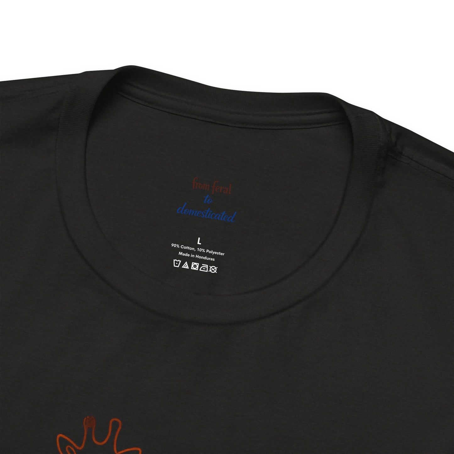 Giraffe Sunset Tee — Minimal Line Art Safari T-Shirt