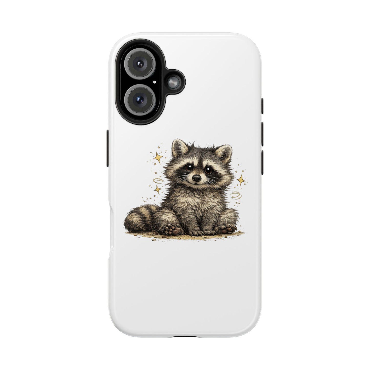 Sweet & Savage Raccoon Phone Case — Tough & Cute Protective Phone Cover