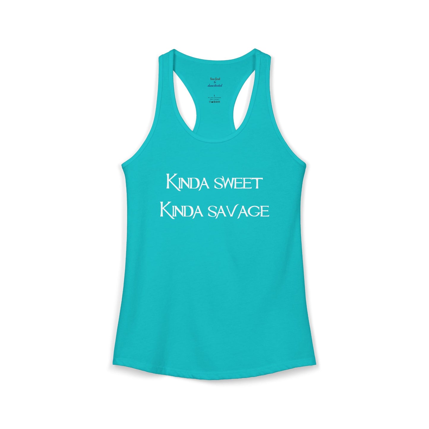Kinda Both Racerback Tank