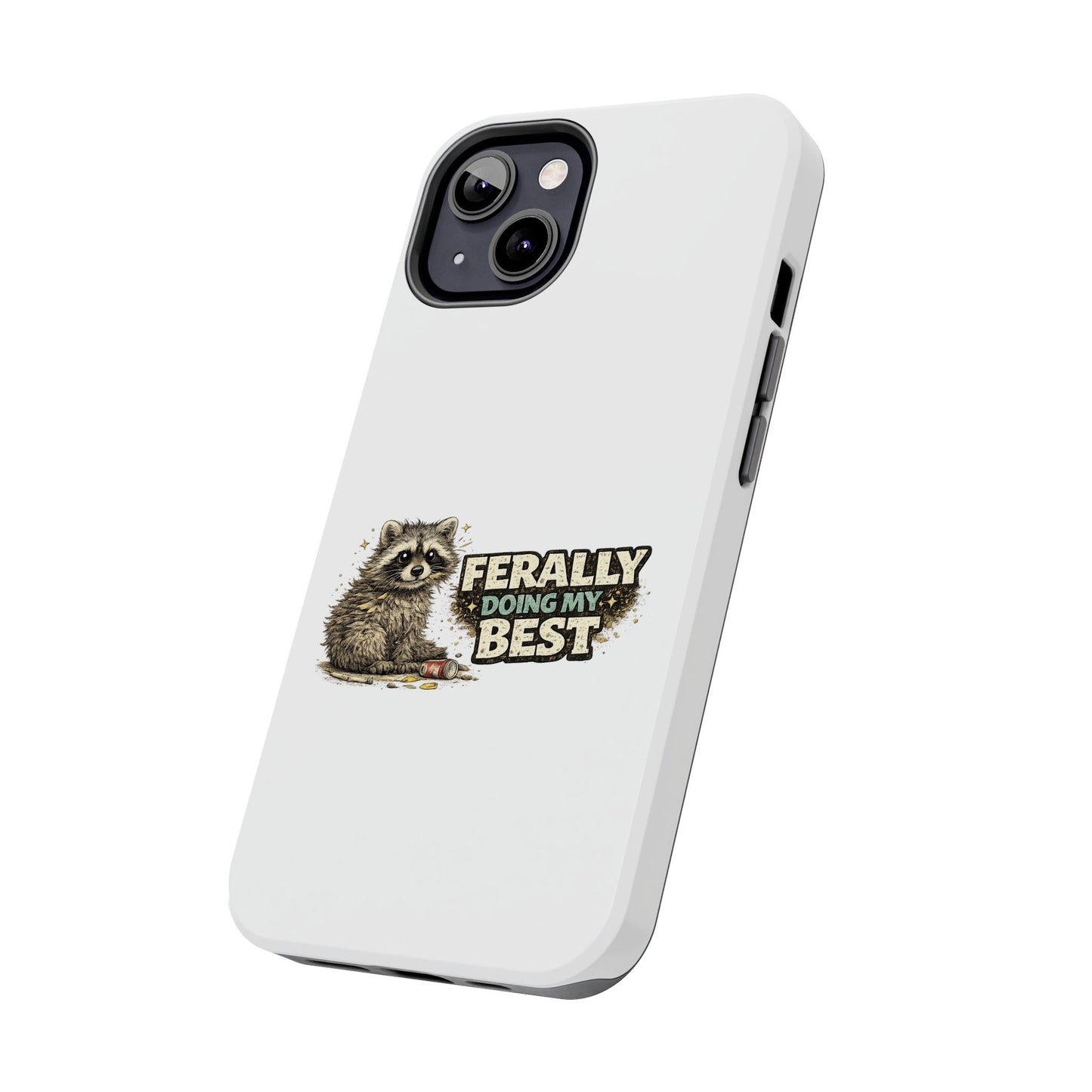 Ferally Raccoon Phone Case — Tough & Cute Protective Phone Cover