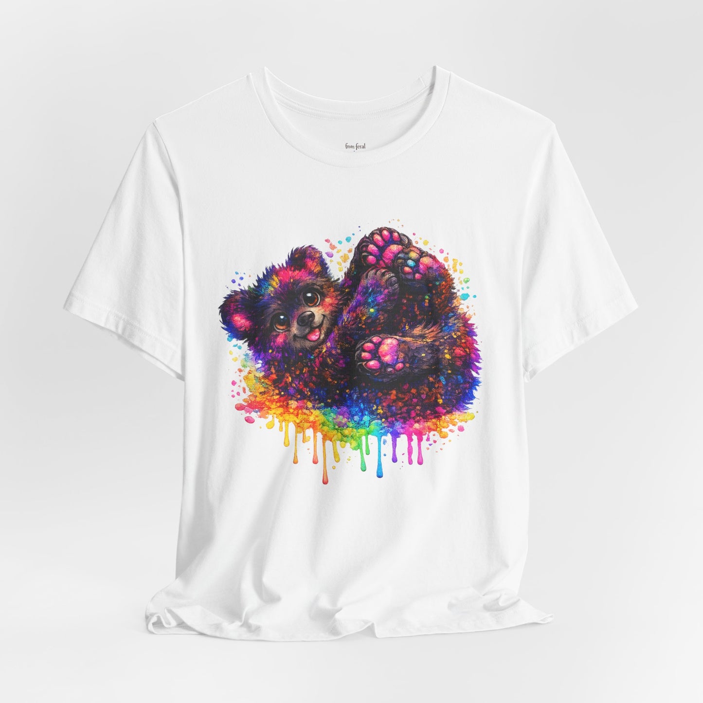 Watercolor Wildlife Bear Cub T-Shirt