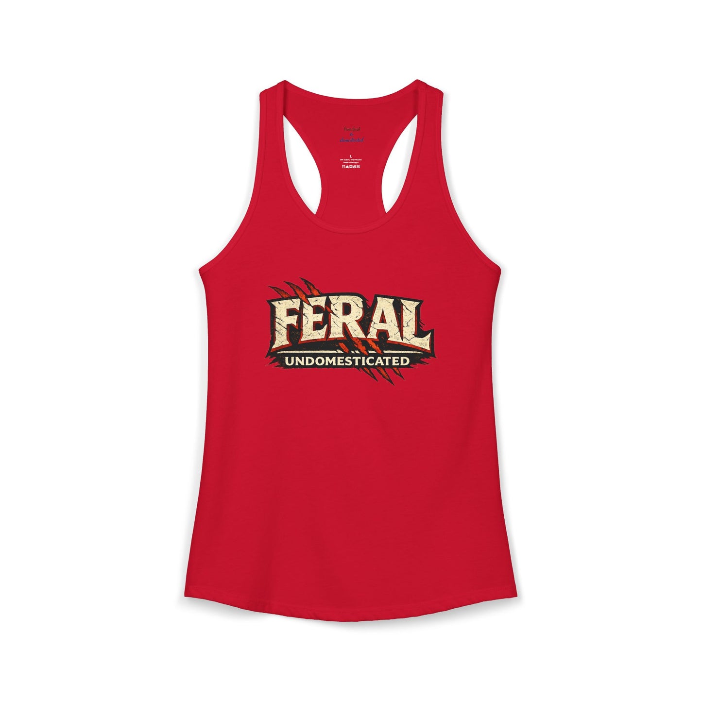 Feral/Undomesticated Racerback Tank
