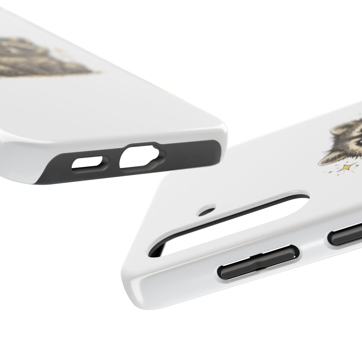 Sweet & Savage Raccoon Phone Case — Tough & Cute Protective Phone Cover