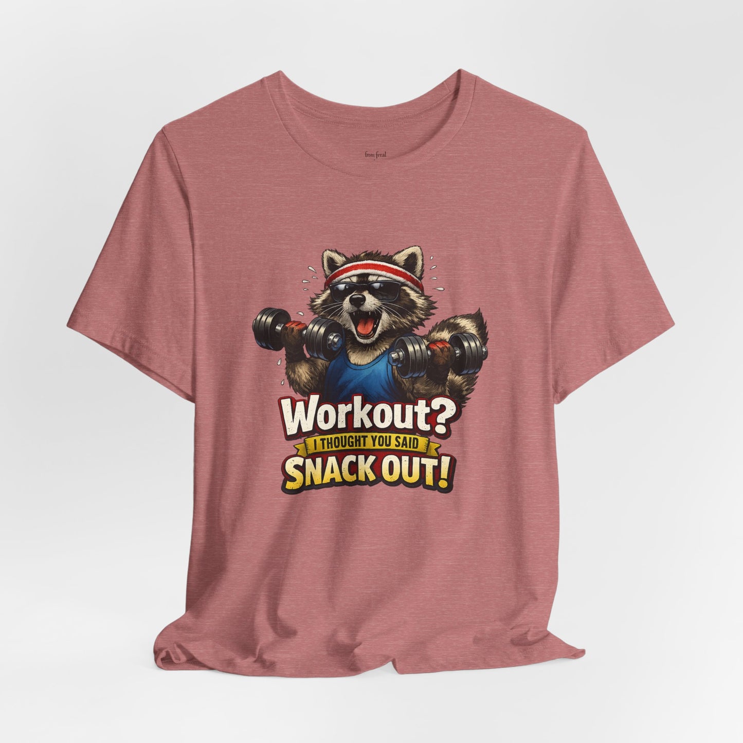 Snack Out Raccoon T-shirt