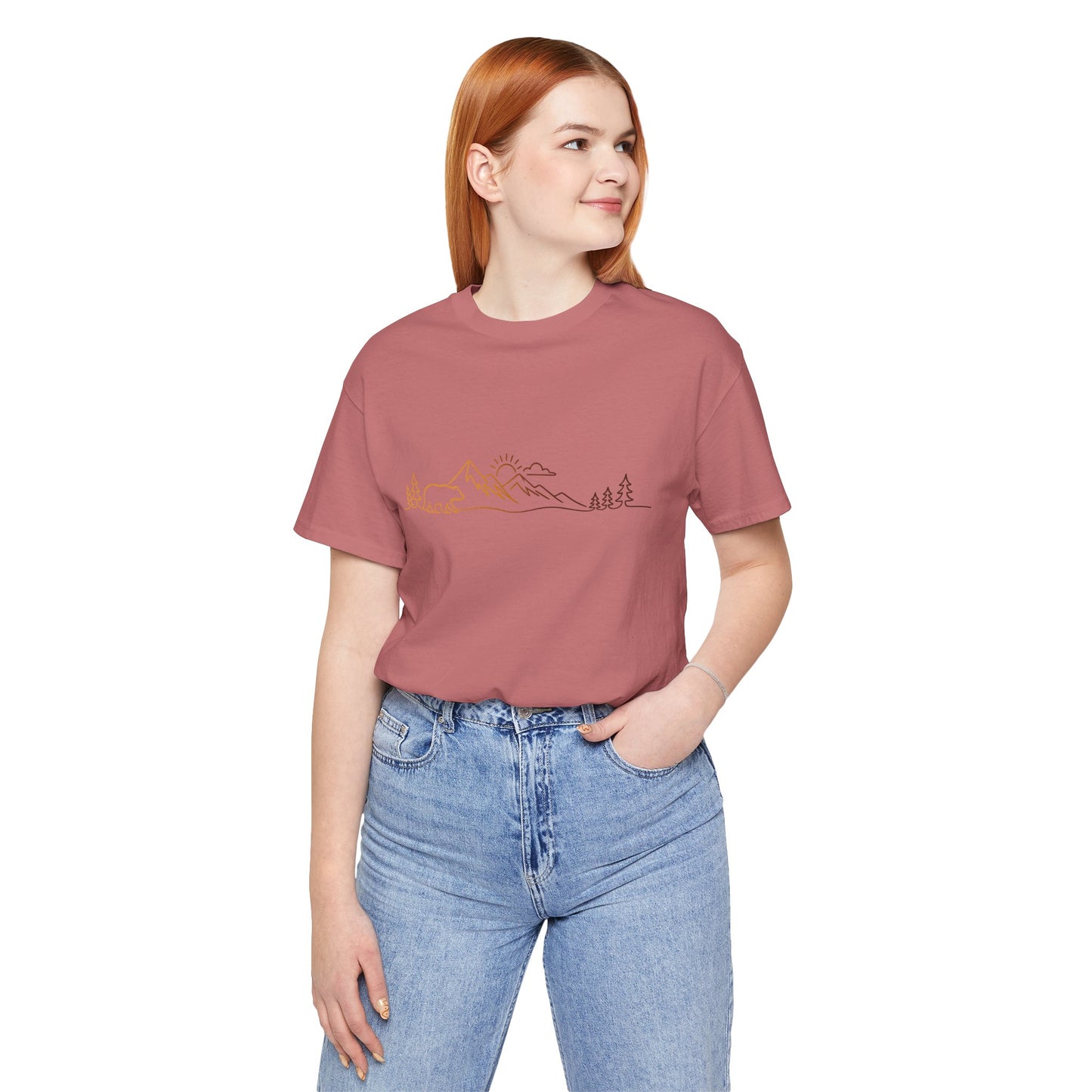 Bear Mountain Scene Tee