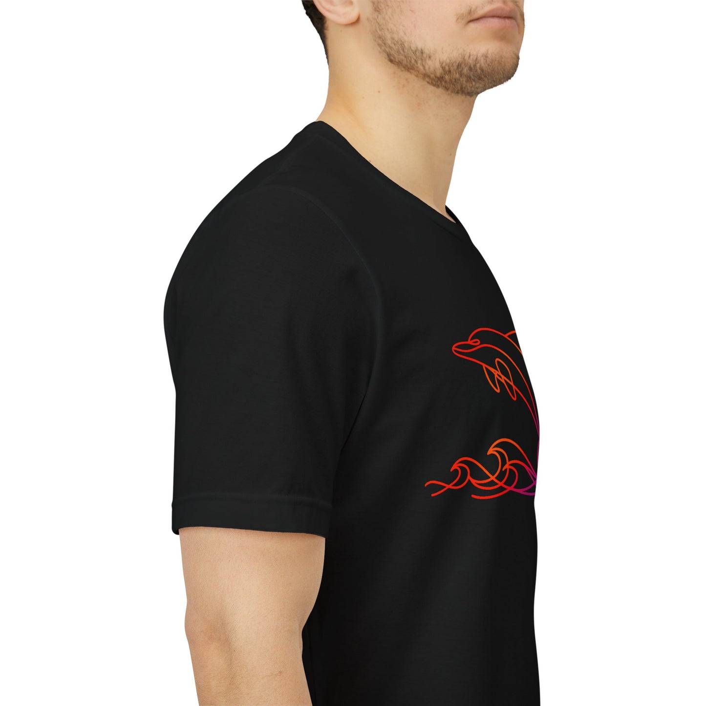 Dolphin Wild Lines T-Shirt
