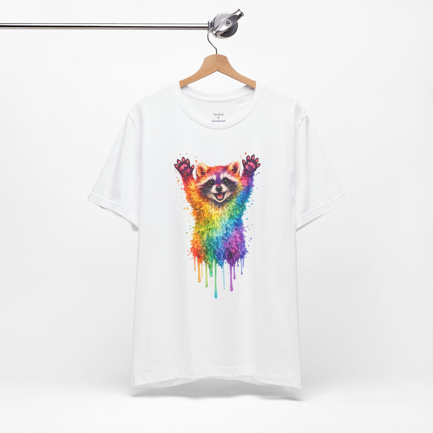 Watercolor Wildlife Raccoon T-Shirt