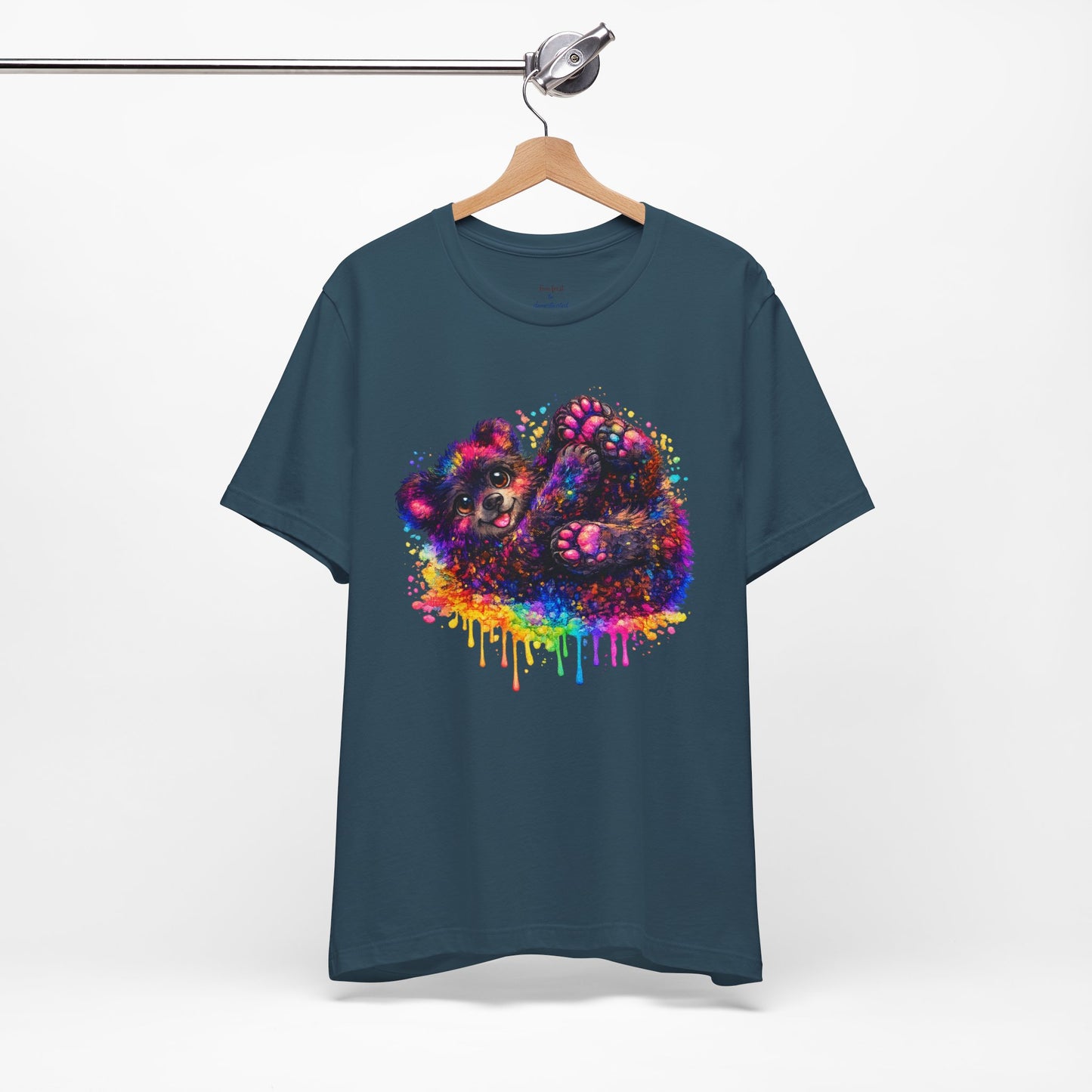 Watercolor Wildlife Bear Cub T-Shirt