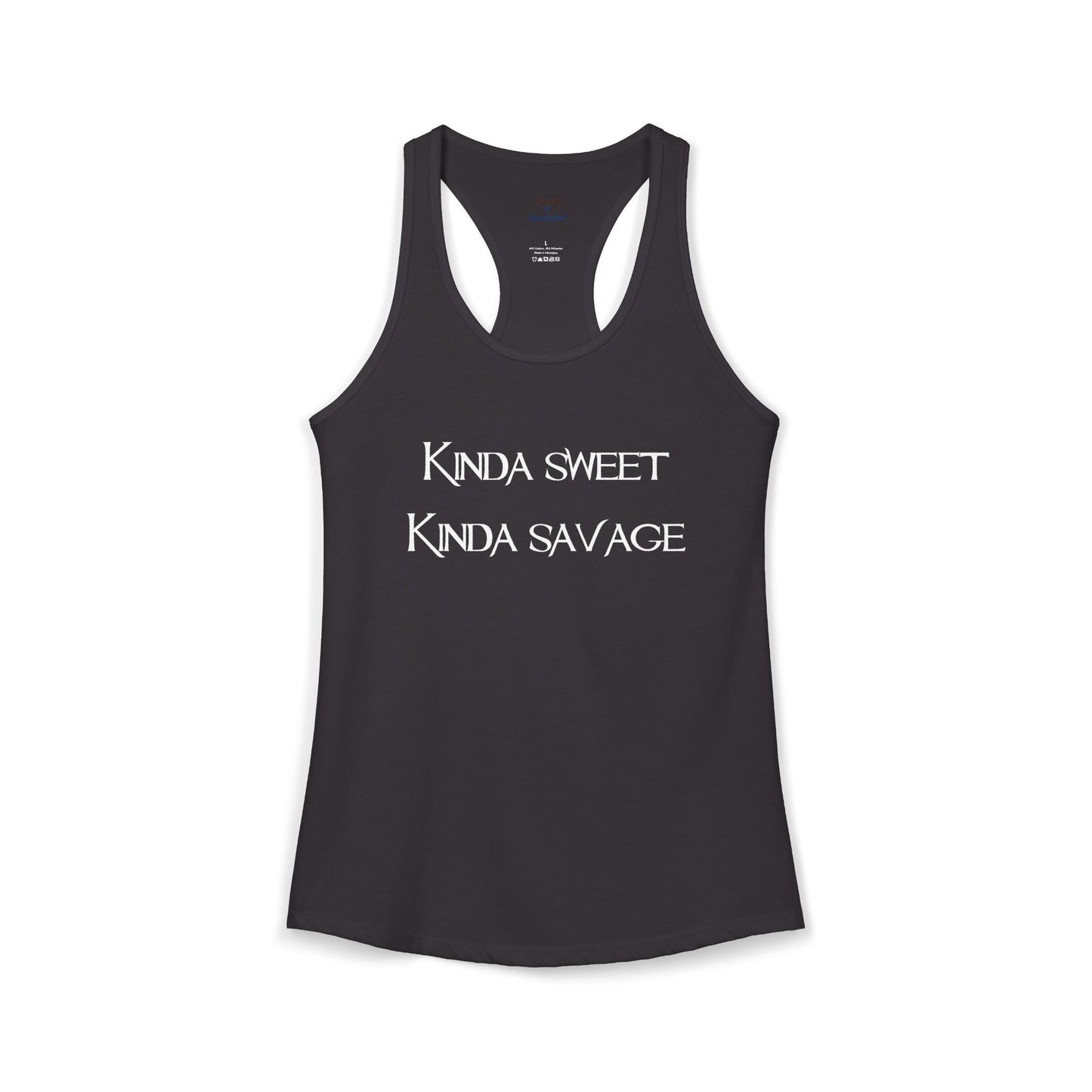 Kinda Both Racerback Tank