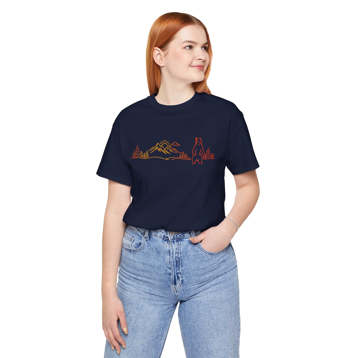 Standing Bear Mountain Scene Tee