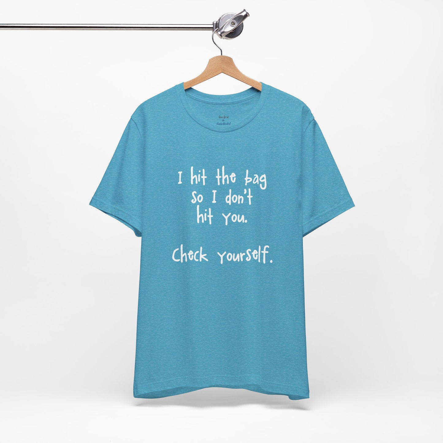 "Check Yourself" Kickboxing Tee