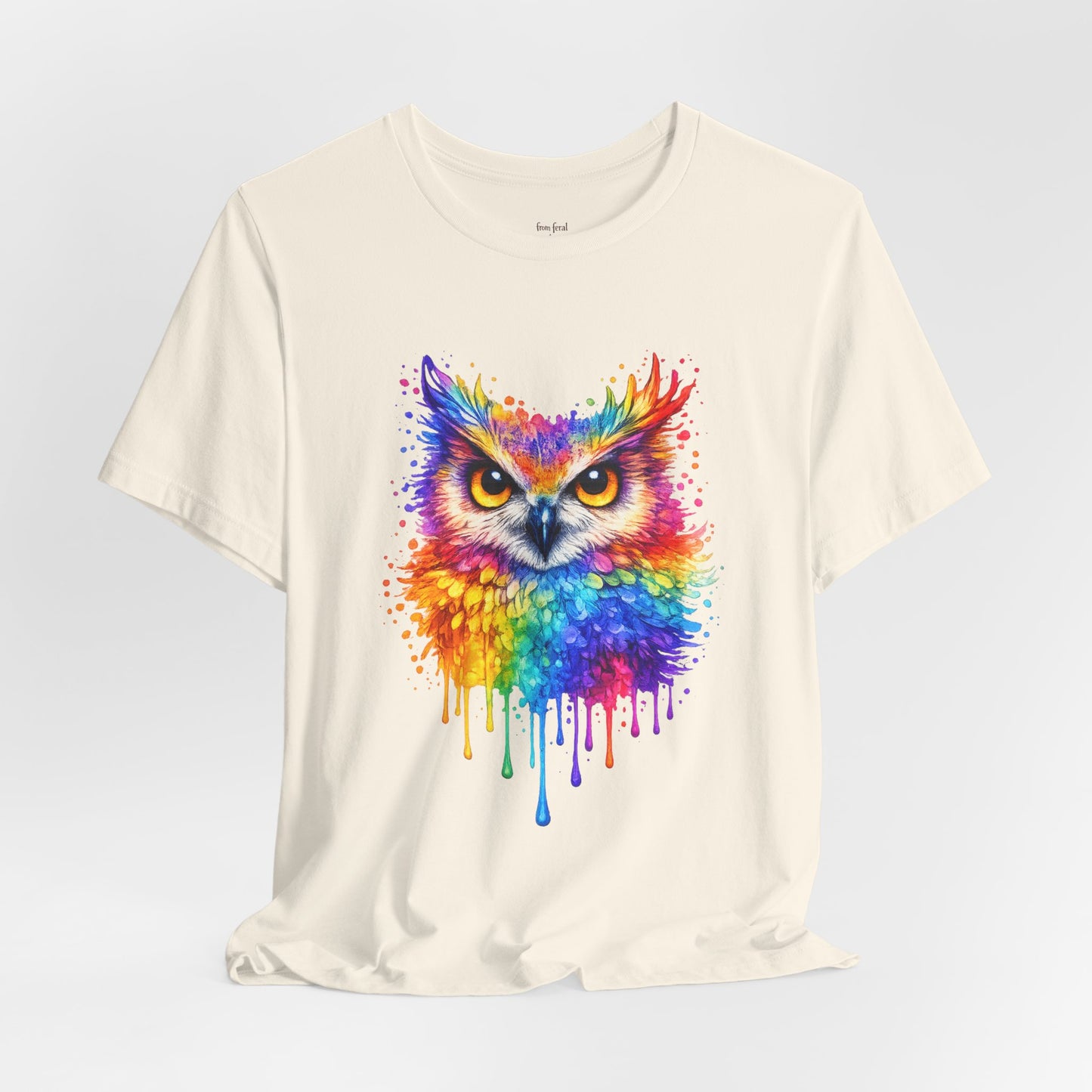 Watercolor Wildlife Owl T-Shirt