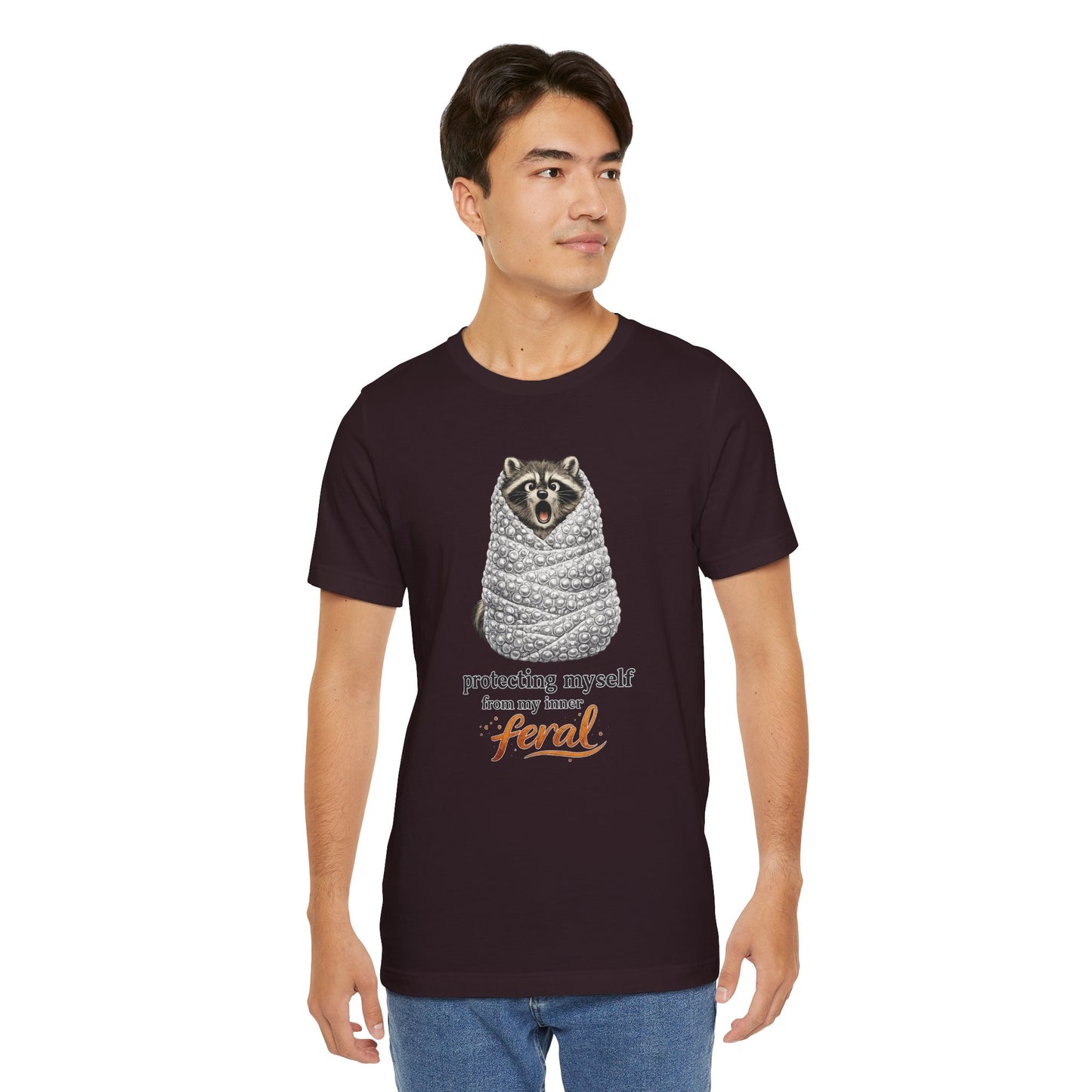 Bubble Wrapped Raccoon T-shirt