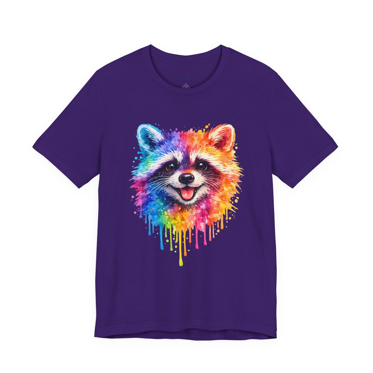 Watercolor Wildlife Raccoon T-Shirt