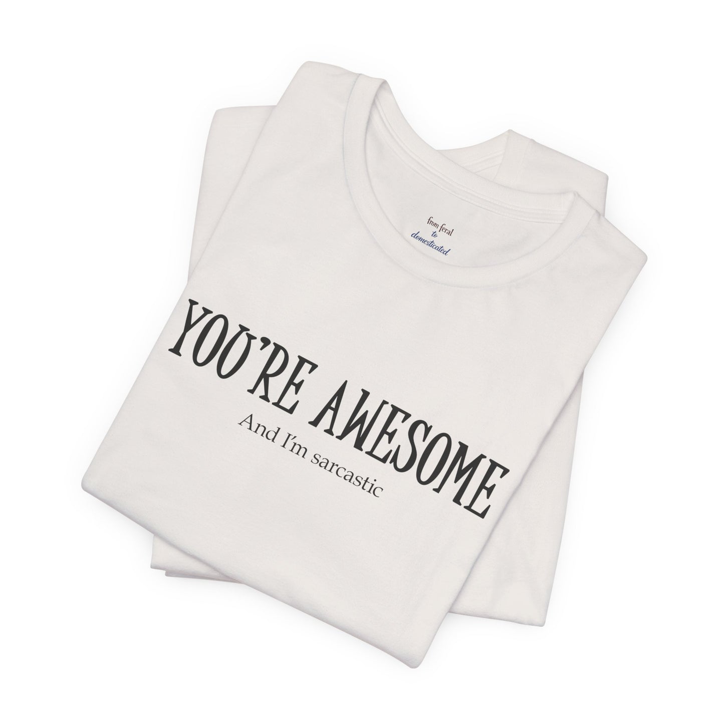 You're Awesome (And I'm Sarcastic) T-Shirt
