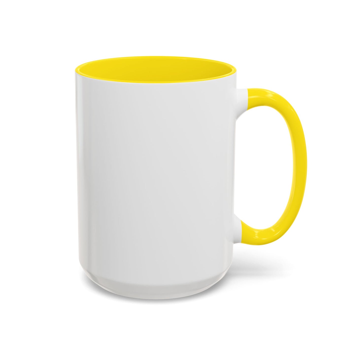 Cheerful Watercolor Raccoon Accent Coffee Mug