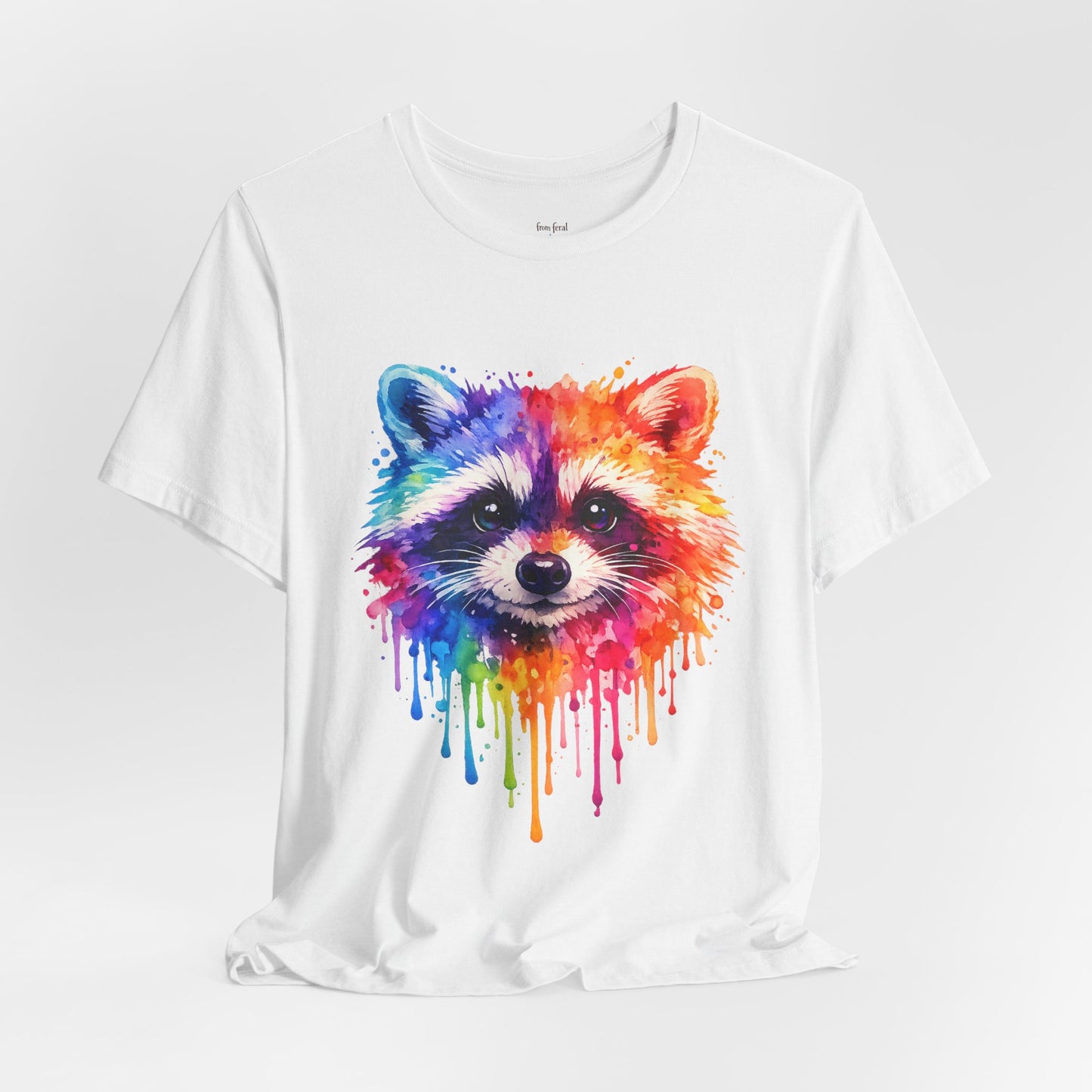 Watercolor Wildlife Raccoon T-Shirt