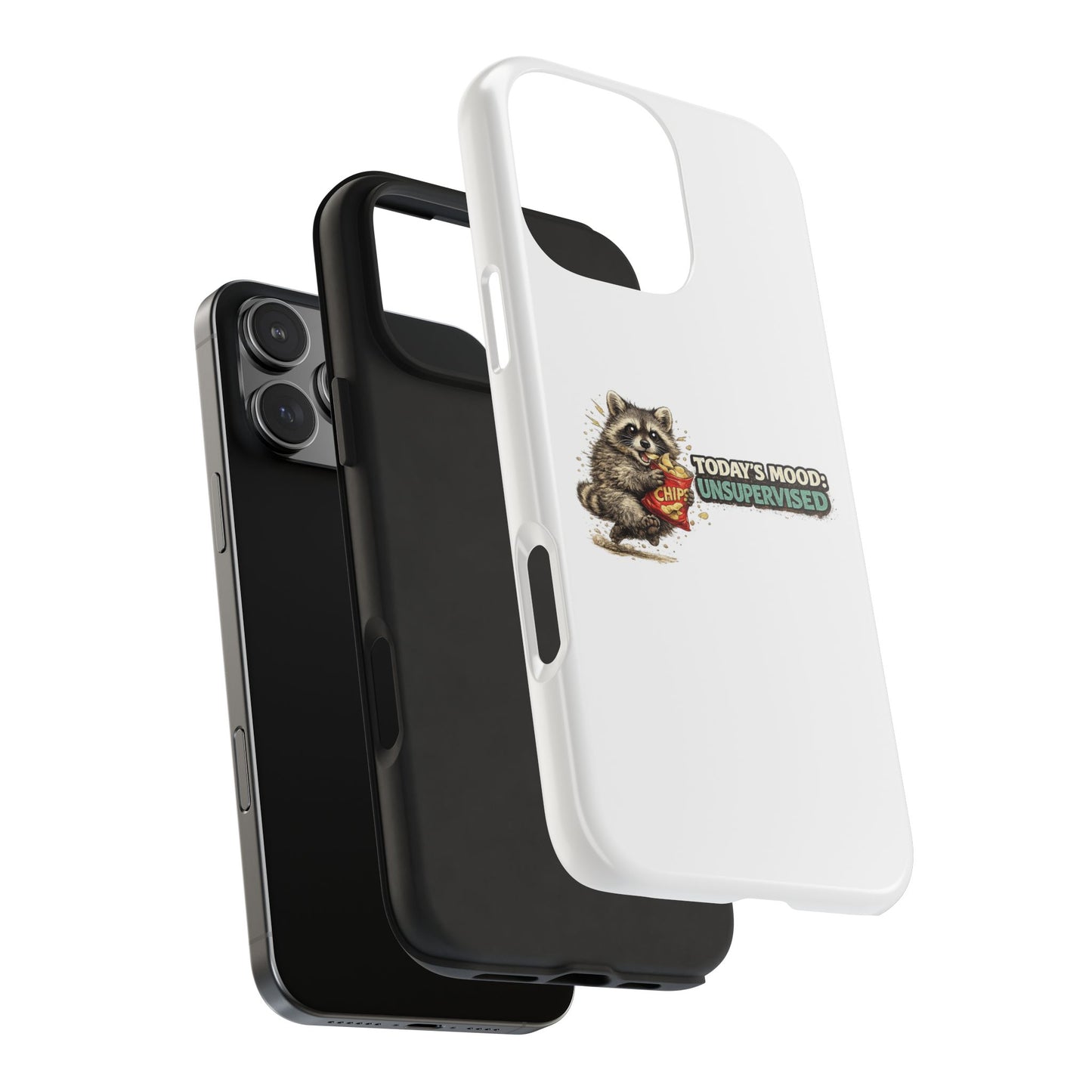 Today's Mood Raccoon Phone Case — Tough & Cute Protective Phone Cover