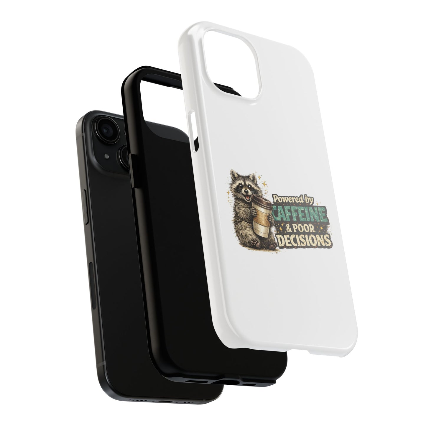 Poor Decisions Raccoon Phone Case — Tough & Cute Protective Phone Cover