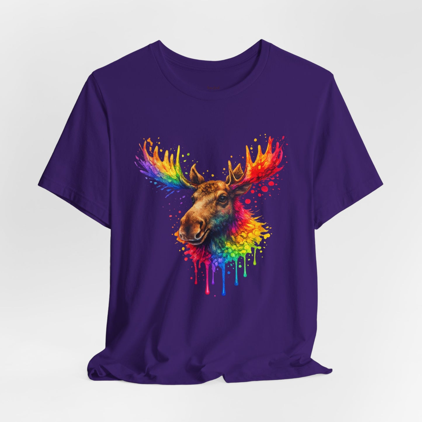 Watercolor Wildlife Moose T-Shirt
