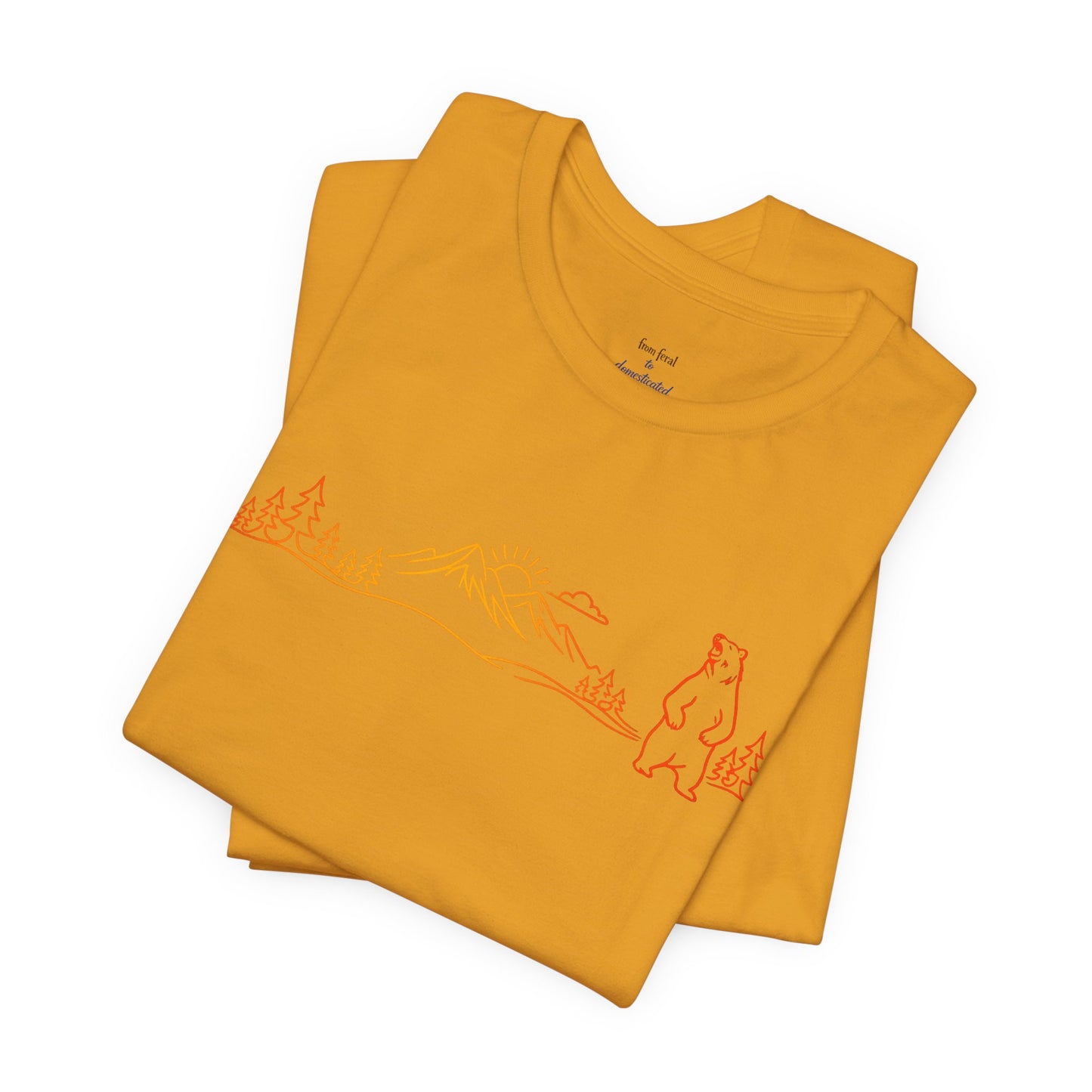 Standing Bear Mountain Scene Tee
